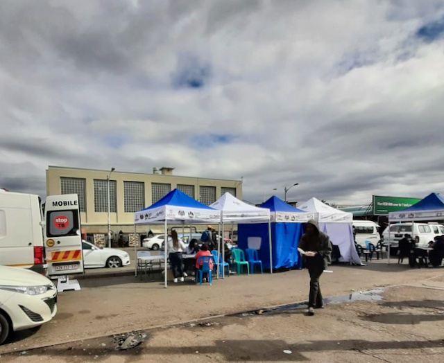 Health department takes vaccination drive to taxi rank GroundUp